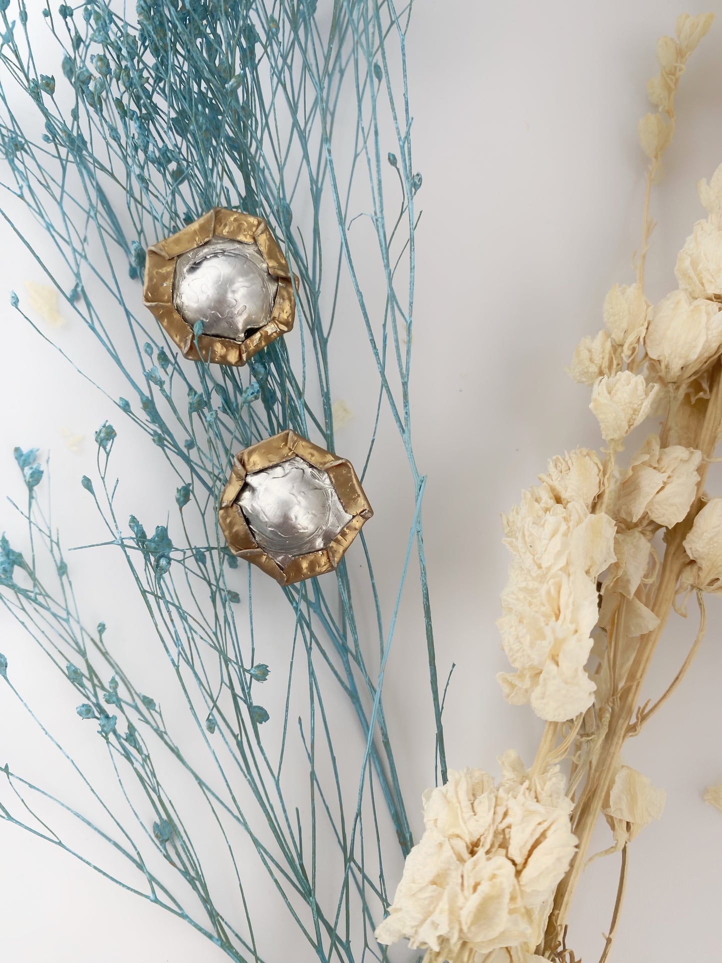 PENDIENTE BLIMP PLATEADO MINI