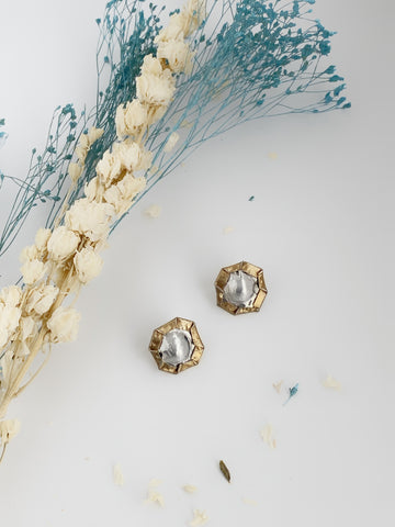 PENDIENTE BLIMP PLATEADO MINI