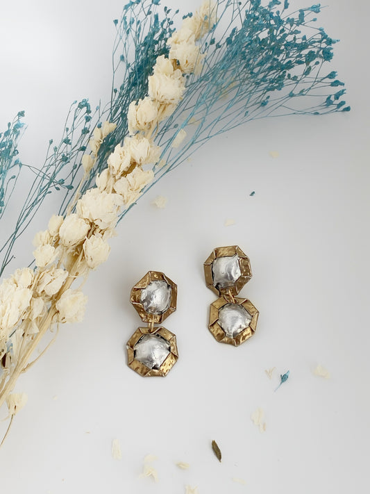 PENDIENTE BLIMP PLATEADO PEQUEÑO