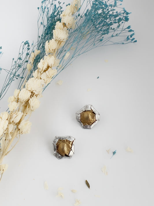 PENDIENTE BLIMP DORADO MINI